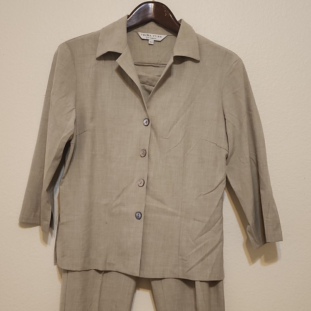 Trina turk‎ 2 piece Vintage pant suit size 8